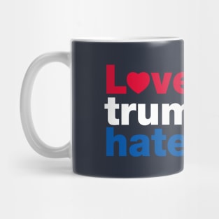 Love Trumps Hate Mug